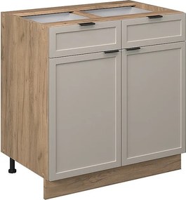 Szafka dolna do kuchni greybeige 80x51.6x82 fame-line