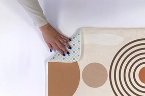 Antypoślizgowy dywanik łazienkowy Antypoślizgowy dywanik łazienkowy Geometryczna Abstrakcja