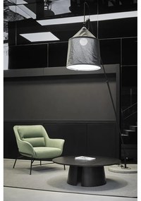Czarny stolik Teulat Cep, ø 110 cm