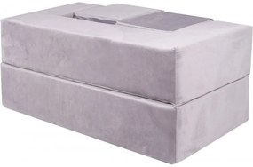 Cube sofa dziecięca, szara - meowbaby®