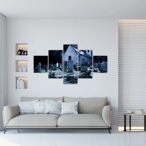 Obraz - Ciemna noc (125x70 cm)