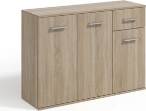 Komoda GIACOMO V 112 cm do Salonu Sypialni z Szufladą Dąb sonoma