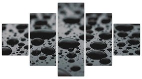 Obraz kropli wody (125x70 cm)