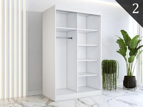 Korpus szafy MODUO COMFORT 120 biały mat MKPOL