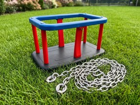 Huśtawka Ogrodowa Siedzisko Kubełkowe z Łańcuchem Stal Nierdzewna Zestaw Siedzisko Ogrodowe + Łańcuch