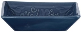 Mydelniczka z wzorami w stylu rustykalnym, ceramiczna podstawka łazienkowa - WENKO