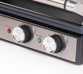 Grill elektryczny PETRA, regulacja temperatury