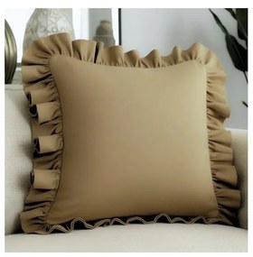 Poszewka na poduszkę z mieszanki bawełny 40x40 cm Ruffled – Mila Home