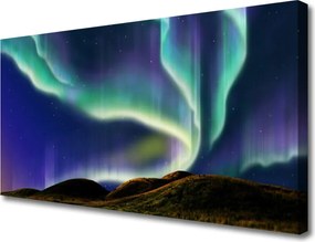 Zdjęcie na płótnie Magiczna Zorza Polarna