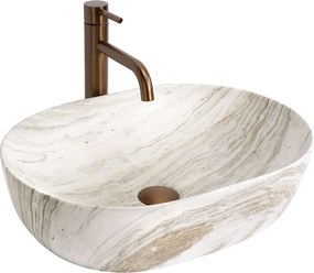 Umywalka Nablatowa REA Amelia Saturn 48