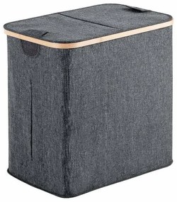 GEDY 133808 Yoshi kosz na pranie 53 x 51 x 34 cm,bambus, szary