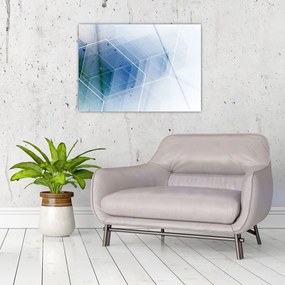 Obraz - Kształty geometryczne (70x50 cm)