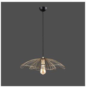 Lampa wisząca w kolorze złota Squid Lighting Root, wys. 111 cm