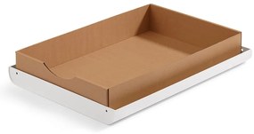 Biała kuweta dla kota 41x54,5 cm Sito White – MiaCara