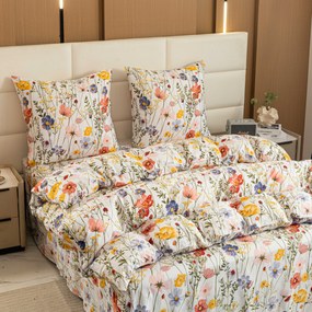 PrzytulneMieszkanie.pl PrzytulneMieszkanie.pl Pościel z mikrofibry WILDFLOWERS kolorowa Rozmiar pościeli: 70 x 90 cm | 140 x 200 cm