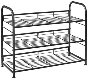 Czarna Metalowa Szafka Na Buty M5-H08