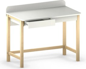 Białe małe biurko dla dziecka styl skandynawski F6-M56