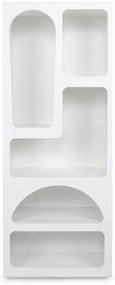 Biały regał 60x150 cm Lorin – Kalune Design