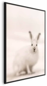 Plakat Strachliwe spojrzenie 21x30 cm z ramą czarną bez marginesu ARTGEIST B