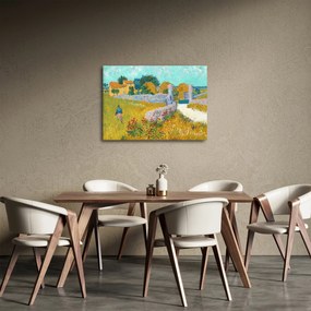 Obraz - Vincent van Gogh, Farmhouse in Provence, reprodukcje (70x50 cm)