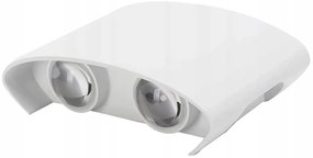 Kinkiet lampa wisząca LED elewacyjny metalowa AT85-2KL-White