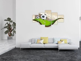 Obraz - Boisko do piłki nożnej (125x70 cm)