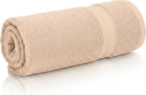 Ręcznik CLARYSSE ELEGANCE 70x140 cm piaskowy, 100% bawełna