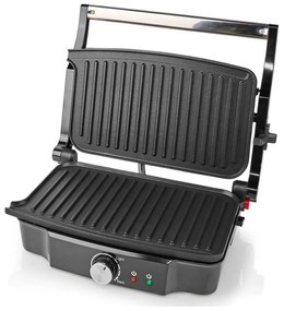 Nedis KAGR131FSR - Grill kontaktowy 1500W/230V