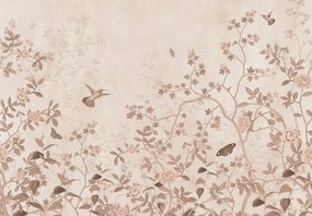 Fototapeta – Vintage ogród (196x136 cm)