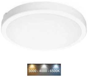 LED Plafon łazienkowy NAIROS LED/36W/230V 3000/4000/6500K IP65 biały