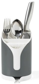 Ociekacz na sztućce z przegrodami i odpływem NEO, 20 cm
