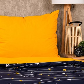 4Home Pościel bawełniana Night sky, 140 x 220 cm, 70 x 90 cm