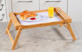 Stolik rozkładany z bambusa, KESPER