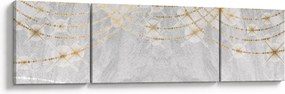 Obraz - Beton ze wzorem (170x50 cm)