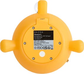 Nowoczesna lampa stołowa żółta z możliwością ładowania LED - Bulby