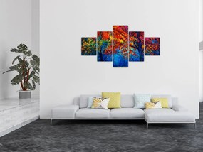 Obraz malowania natury (125x70 cm)
