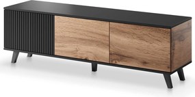 Stolik pod telewizor z ryflowanym frontem Random RTV-1