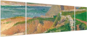 Obraz - Henri Moret, The Island of Raguenez, Brittany, reprodukcje (170x50 cm)