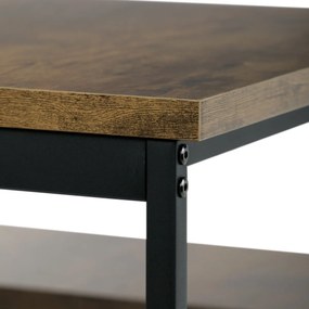 Zestaw jadalniany z 2 ławkami OLD WOOD , 110 x 60 x 75 cm