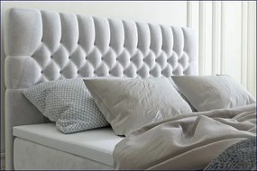 Pojedyncze łóżko boxspring Saniko 90x200 - 32 kolory