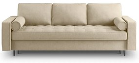Beżowa rozkładana sofa Milo Casa Santo