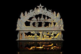 Świąteczna dekoracja – Bożonarodzeniowa sceneria – 10 LED diody