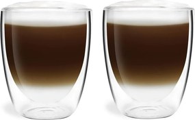 Szklanek kubki do latte z podwójną/z ścianką zestaw 2 szt. 320 ml Amo – Vialli Design
