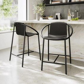 Czarny plastikowy hoker 90 cm Ringo – Umbra