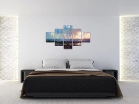 Obraz - Abstrakcja (125x70 cm)
