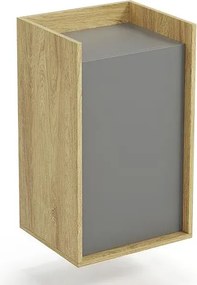 Szafka modułowa 83cm hikora + szary przykurzony Z8-B30