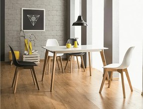 Jasnoszare krzesło MORIS