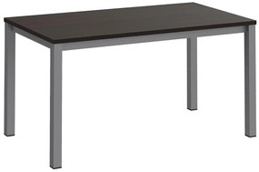 Minimalistyczne Biurko Z Metalowymi Nogami Wenge D7-F17