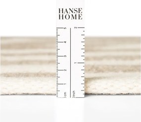 Biały/szary wełniany dywan dwustronny/tkany ręcznie 200x300 cm Vika – Hanse Home