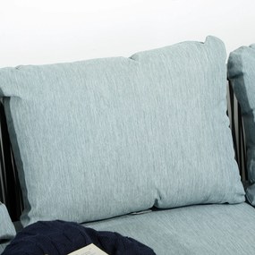 Outsunny Zestaw Mebli Ogrodowych Rattanowych 4 Części Aluminiowe Ramy Poduszki Komfort Balkon Elegancki Design | Aosom PL